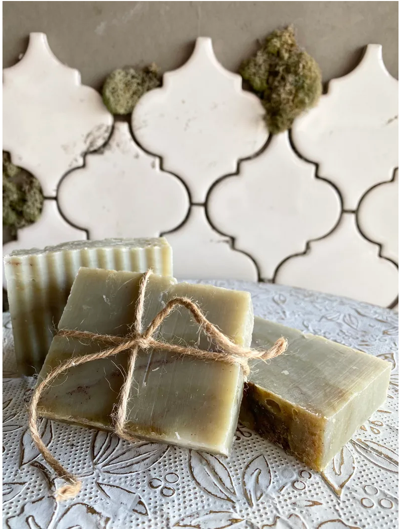 Cold processed hand poured Vegan soap bars