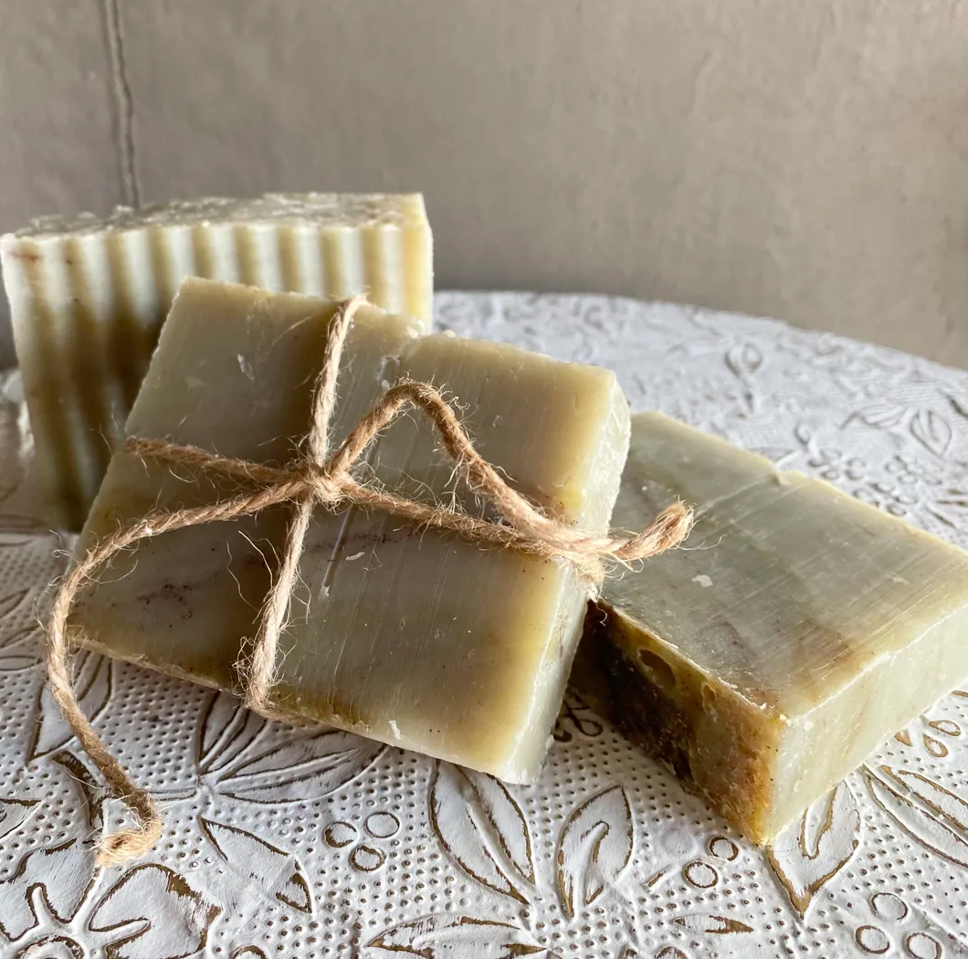 Cold processed hand poured Vegan soap bars